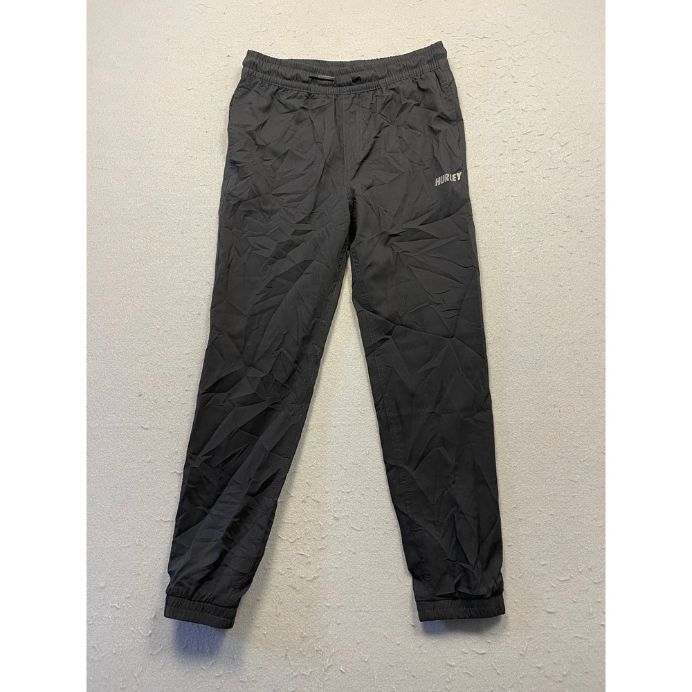 Hurley H2O-DRI Jogger Pants Moisture Wicking Black Medium Mens